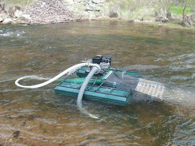 微型河道采金設備